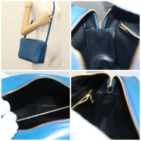 LOUIS VUITTON Epi Trocadero 27 Shoulder Bag Blue - Picture 14 of 14